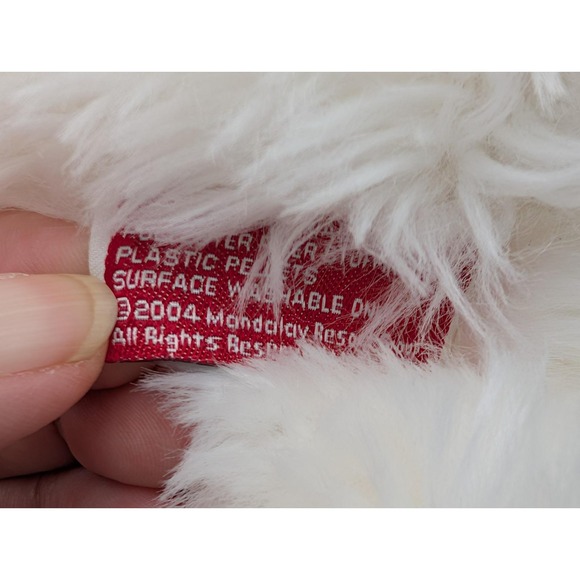 Showtime White Gray Cat Plush Kitten Mandalay Resorts 2004 7 Inch Tall Stuffed - Picture 5 of 9